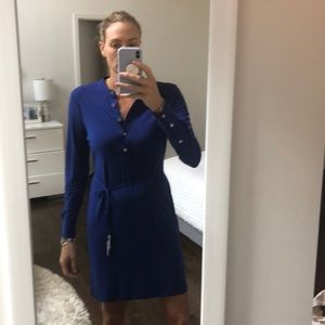 Royal blue Calvin Klein dress